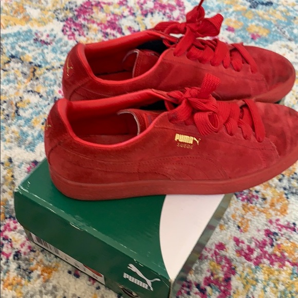 Suede classic Red puma - Picture 2 of 5